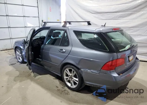 2007 Saab 9-5 2.3T from USA, damaged, VIN YS3ED59G973516494